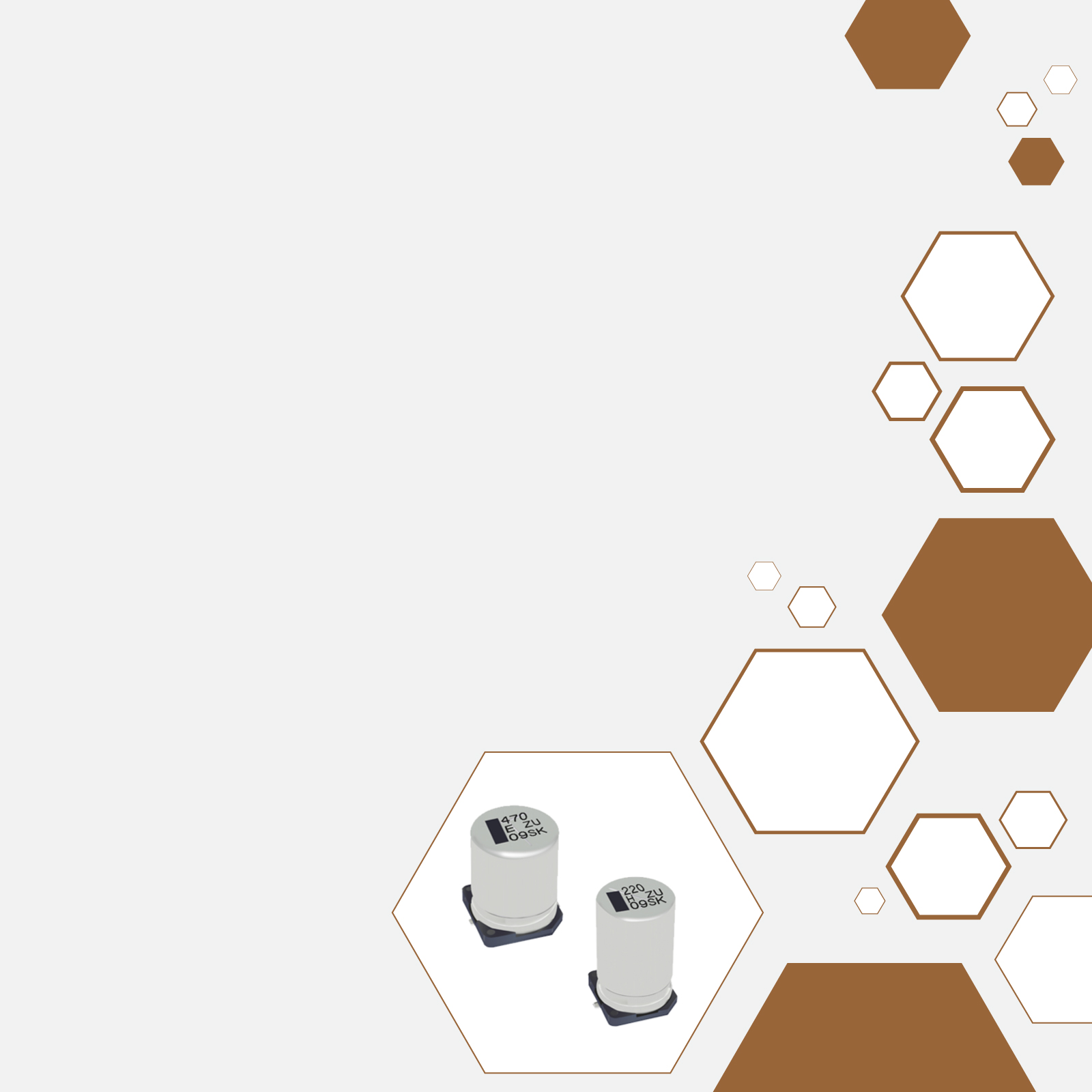 New EEH-ZU Series Hybrid SMD, High Temp. Reflow Capacitors