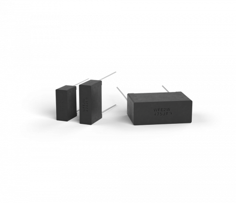 New ECQ-UA Series Metallized Polypropylene Film Capacitors