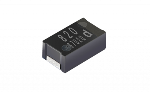 EEF-GY Series SP-Cap™ Specialty Conductive Polymer Aluminum Electrolytic Capacitors