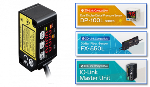 HG-C1000L Series Photoelectric Sensor with IO Link Info