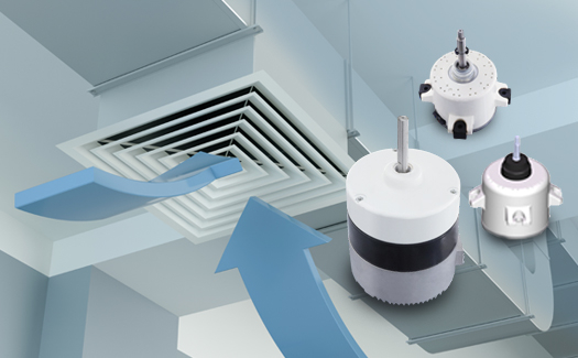Hero image for Panasonic Electronic Commutated Motors (ECMs) in Commercial and Residential HVAC Solutions