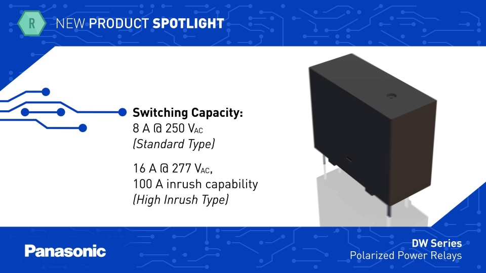 HE Relays PV Type | Panasonic Industrial Devices HE Relays PV Type | Panasonic Industrial Devices