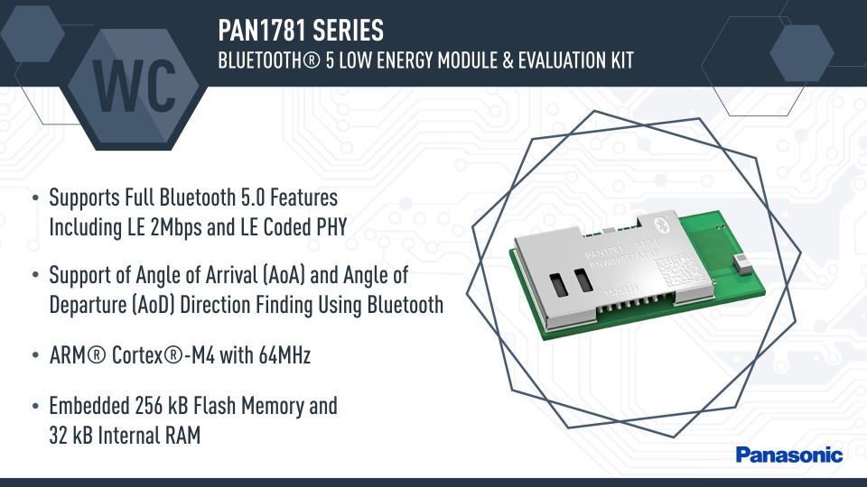 Thumbnail for NPI: PAN1781 Series Bluetooth® 5 Low Energy Module and Evaluation Kit