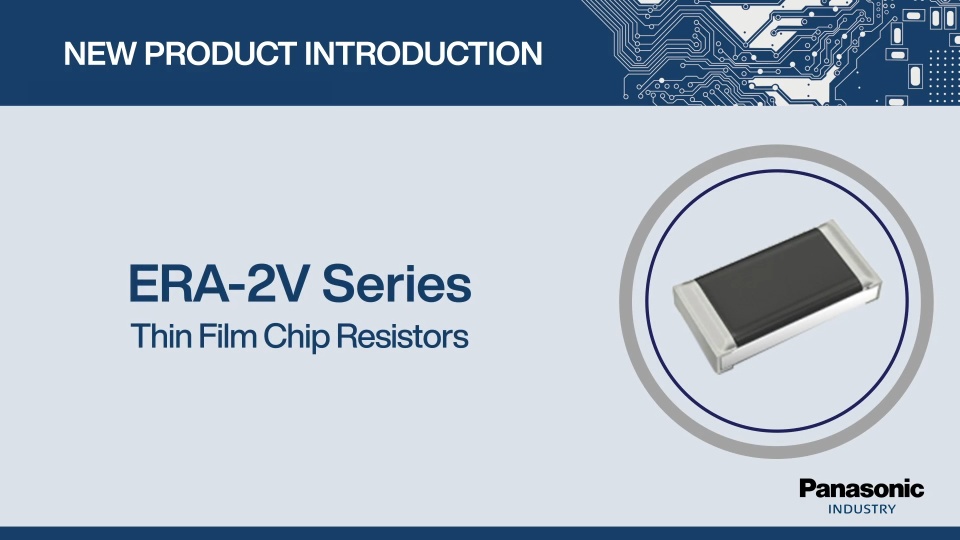 Thumbnail for New Product Introduction: ERA-2V Series