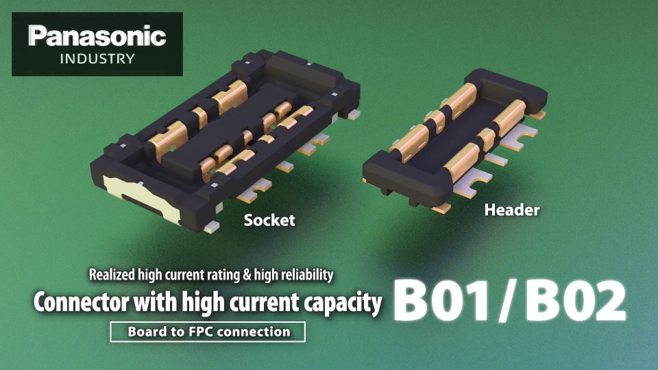 Thumbnail for B01 & B02 Series Board-to-FPC Connectors