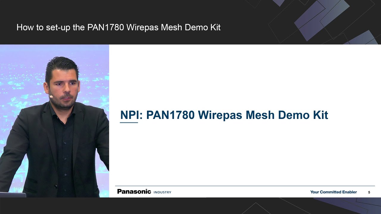 Thumbnail for How to set-up the PAN1780 Wirepas Mesh Demo Kit