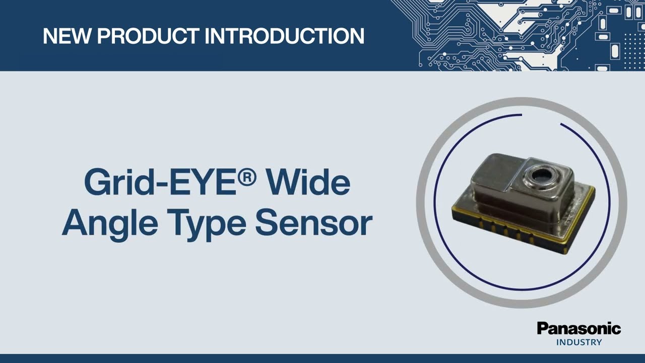 Thumbnail for New Product Introduction: Grid-EYE® Narrow Angle Infrared Array Sensor