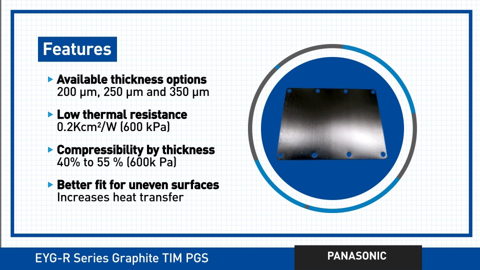 Thumbnail for New Product Brief: EYG-R Series GraphiteTIM PGS