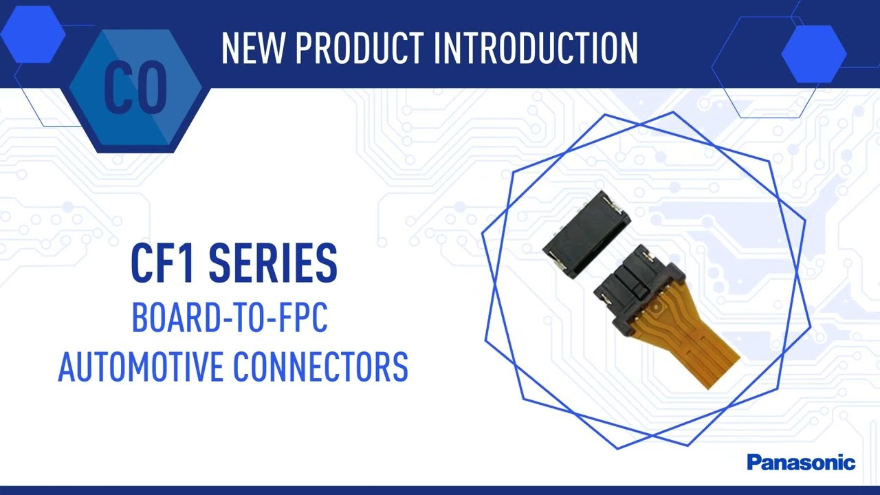 Thumbnail for NPI: CF1 Series Board-to-FPC Automotive Connectors