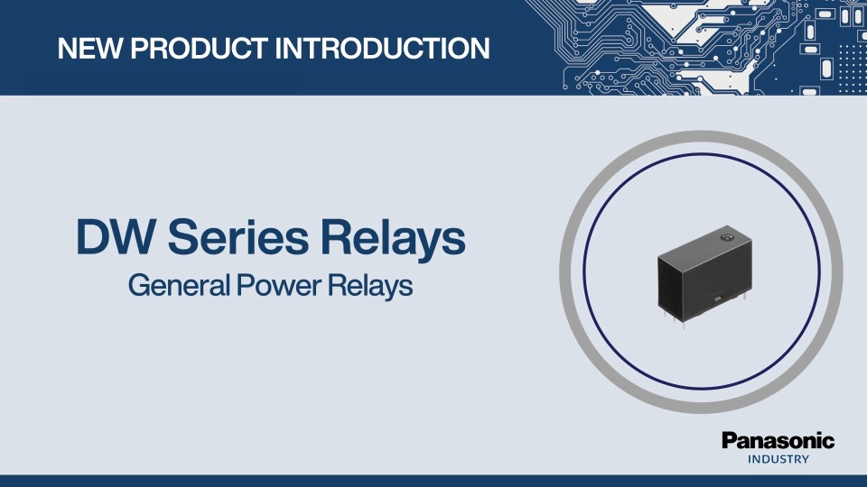Thumbnail for New Product Introduction: DW Series Relays