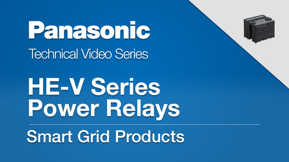 Thumbnail for Smart Grid Products: HE-V Series Power Relays