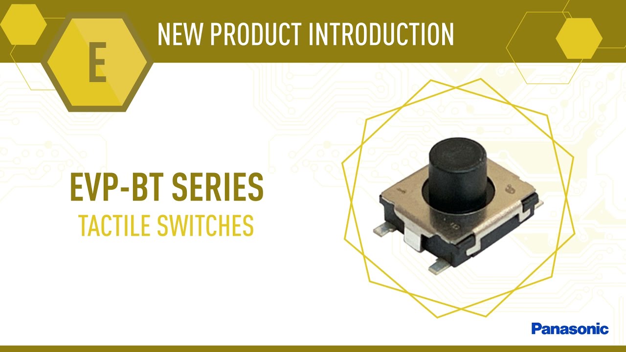 Thumbnail for NPI: EVP-BT Series Tactile Switches