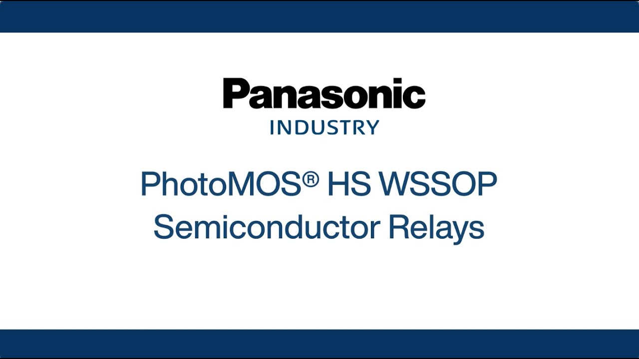 Thumbnail for PhotoMOS® HS WSSOP Semiconductor Relays
